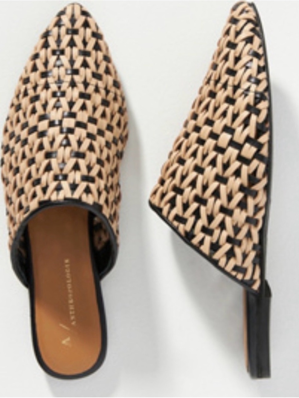 Anthropologie Well-Woven Slides